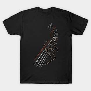 Bass Guitar Player Music Guitarist T-Shirt